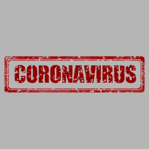 Coronavirus Stempel